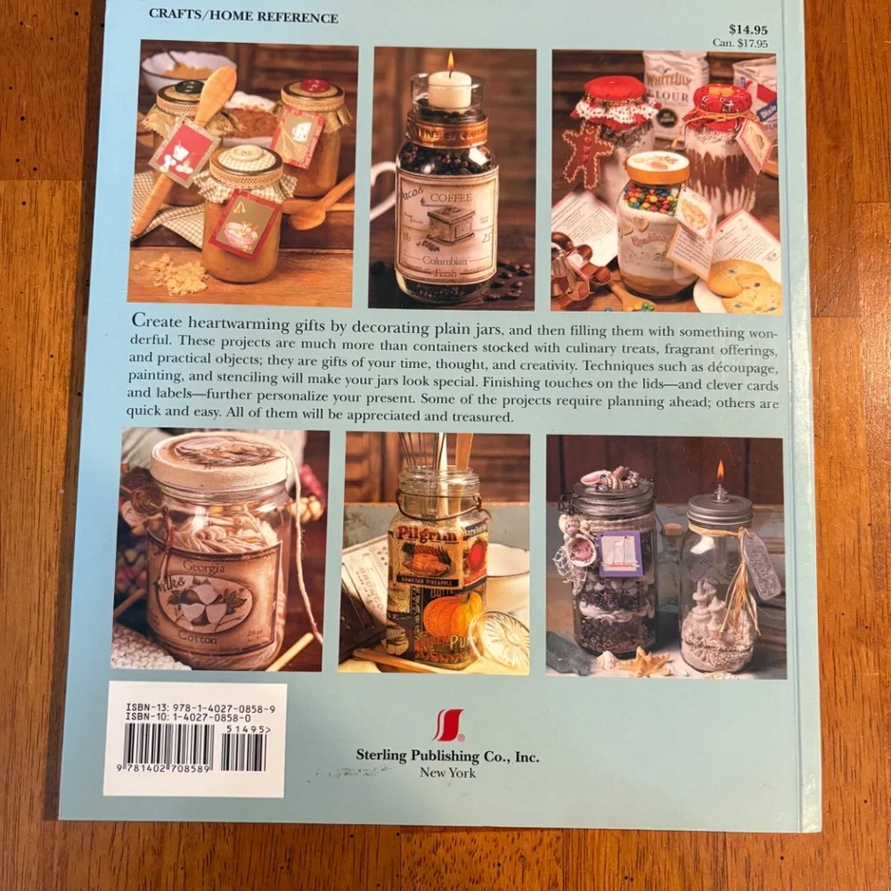 Craft Book Jazzy Jars Glorious Gift Ideas Paperback Very Good Condition